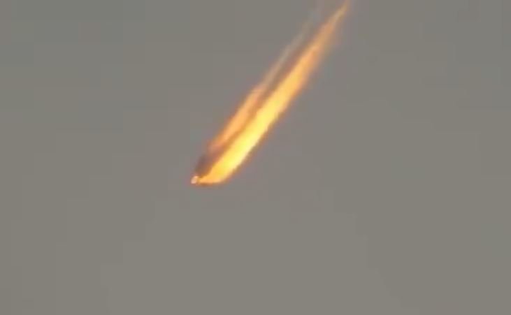 Загадочный горящий НЛО-объект был замечен в небе над Вирджинией