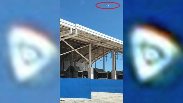 Возможный засекреченный треугольник НЛО, пойманный над Читре, Панама