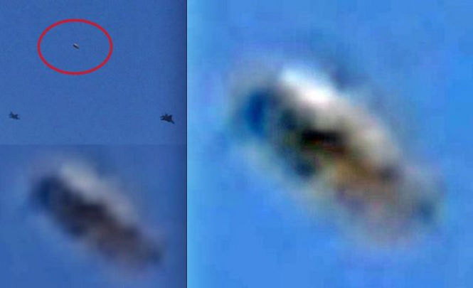 Два самолета преследуют НЛО над Панама-Сити-Бич, Флорида