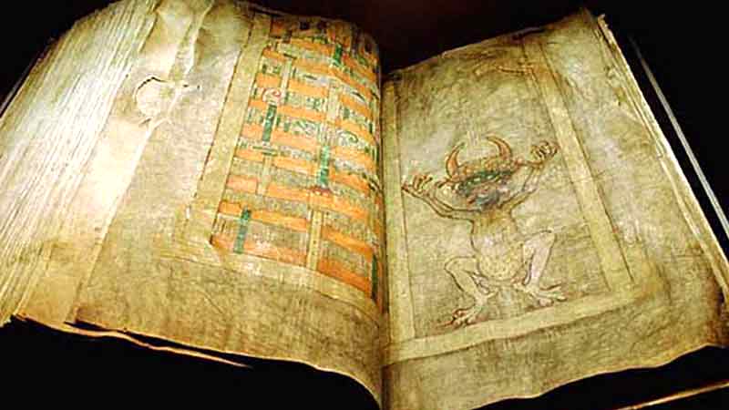 Дьявольская Библия: крупнейшая рукопись в мире