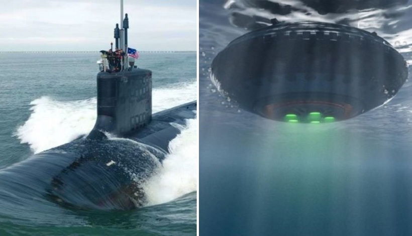 Подводные лодки США обнаружили под водой неопознанные быстро движущиеся объекты