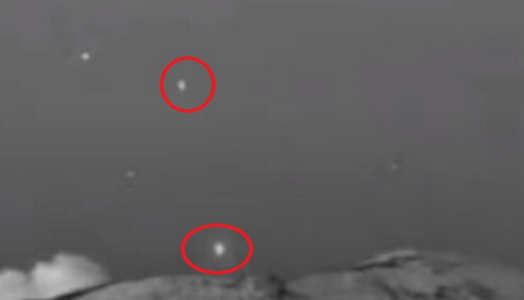Два НЛО вылетели из жерла вулкана Попокатепетль и умчались в космос
