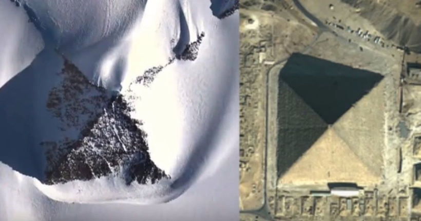 Есть ли в Антарктиде древние пирамиды?