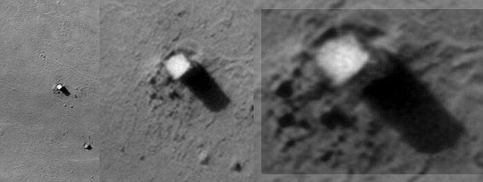 Загадочные монолиты на Марсе и Фобосе: кто их там построил?