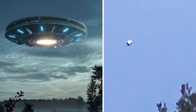 В Колорадо участник велогонки запечатлел странный НЛО