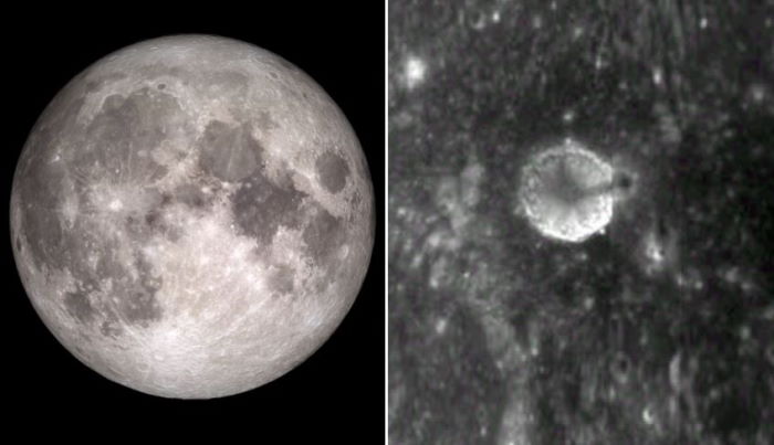 На Луне есть сверхсекретная структура пришельцев