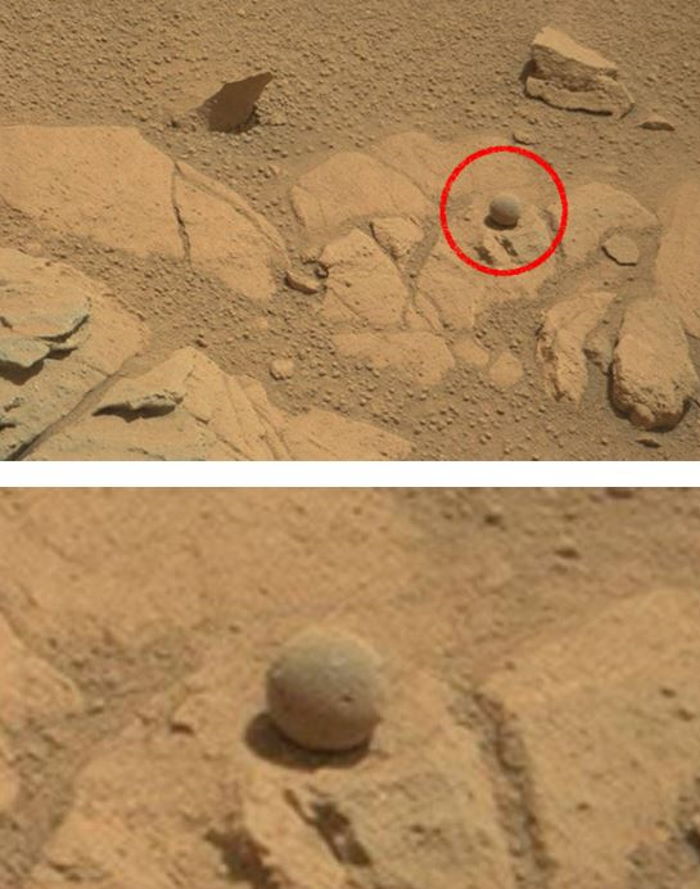 Кости, шары, люди и многое другое - что это за аномальные объекты, обнаруженные на Марсе?