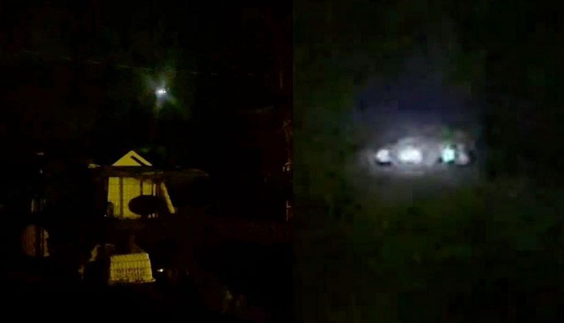 Странный НЛО над Южной Каролиной выпустил пульсирующие красные шары