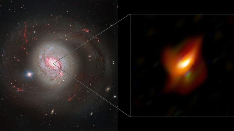 Астрономы приближаются к космической пыли и находят сверхмассивную черную дыру, скрывающуюся внутри