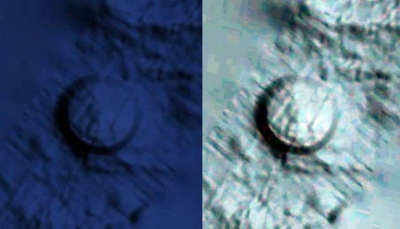 Гигантский НЛО на дне океана у берегов Перу