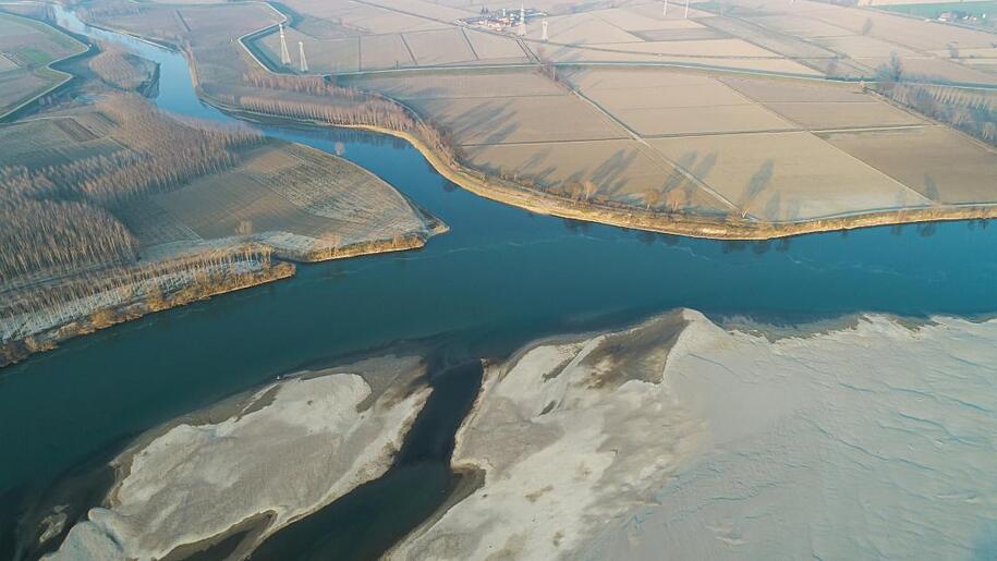 Самая длинная река Италии пересыхает, угрожая краху сельского хозяйства