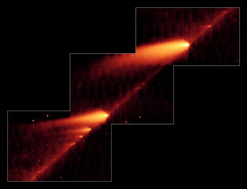 Остерегайтесь кометы SW3!  Это может вызвать массивный метеоритный дождь с более чем 1000 огненных шаров в час в конце мая.
