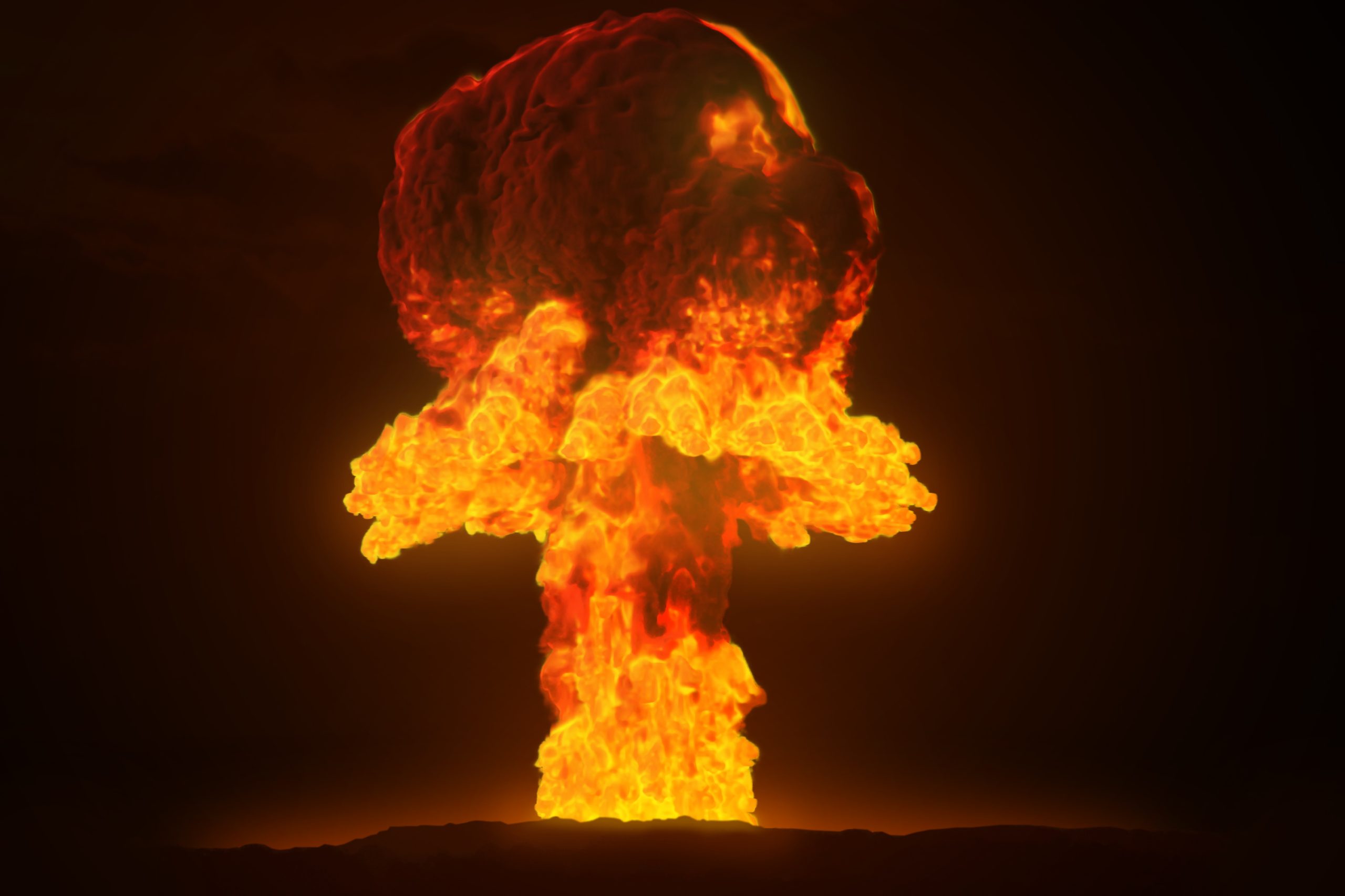 Взрыв атомной бомбы