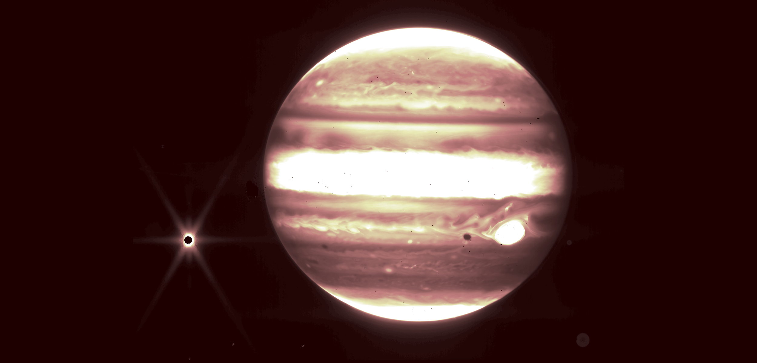 Телескоп Джеймса Уэбба сделал потрясающий снимок Юпитера