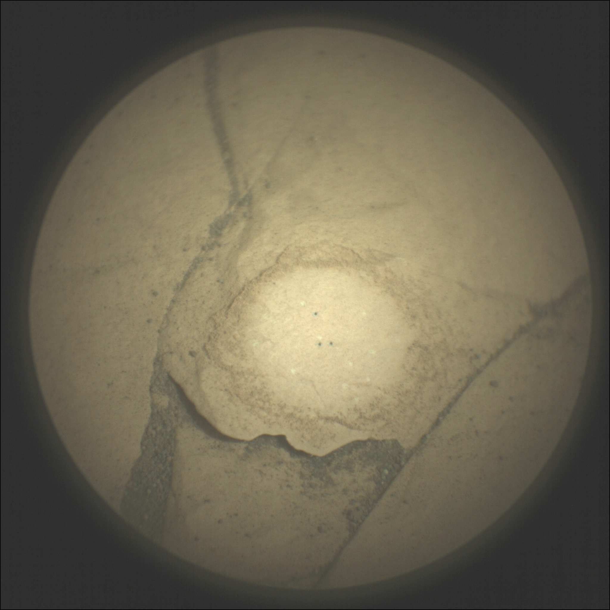  Это изображение было получено марсоходом NASA Mars Perseverance с помощью удаленного микровизора SuperCam. Изображение предоставлено: NASA/JPL-Caltech/LANL/CNES/IRAP.