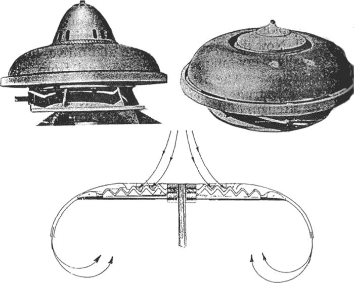 Чертежи летающей тарелки