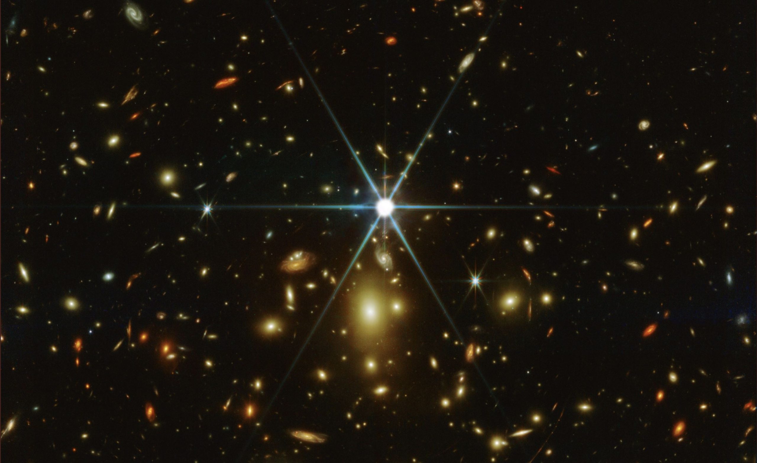 JWST сфотографировал звезду, свет которой простирается на 12,9 миллиарда световых лет