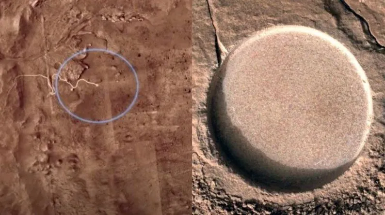 Марсоход сделал снимок очень странного неестественно выглядящего камня