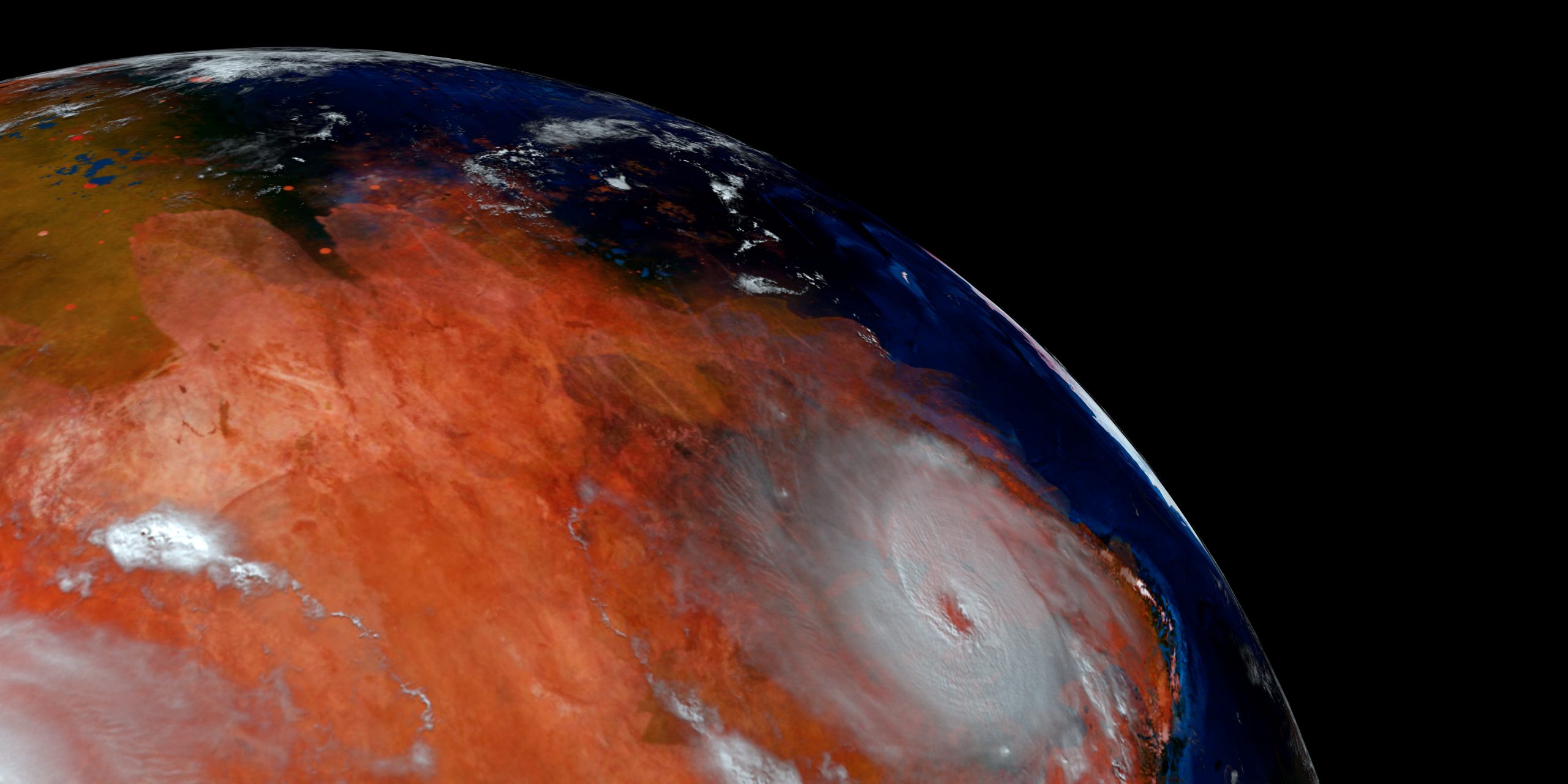 Когда формировалась ранняя Земля, Марс был влажным миром, способным поддерживать жизнь
