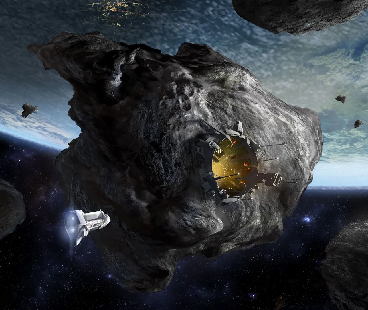 Некоторые астероиды, упавшие на Землю, могут быть «старыми космическими кораблями пришельцев».