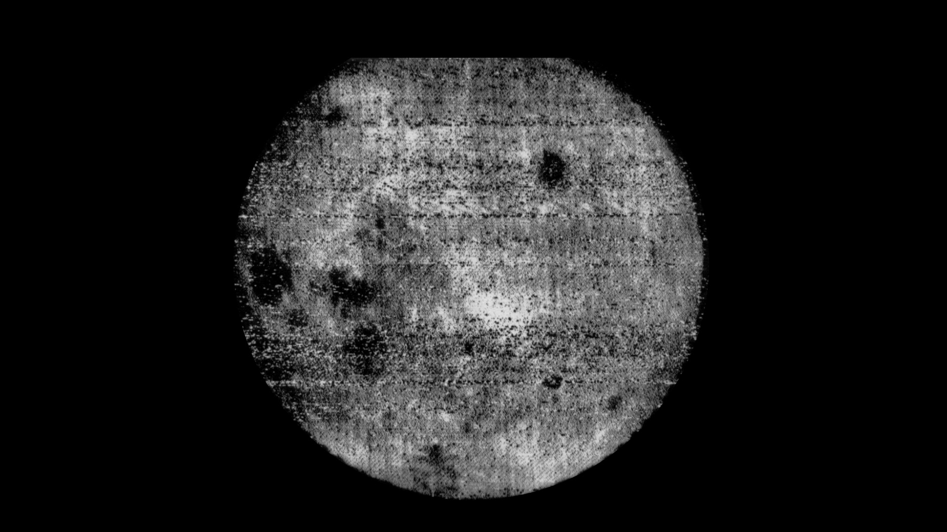 Снимок обратной стороны Луны 1959