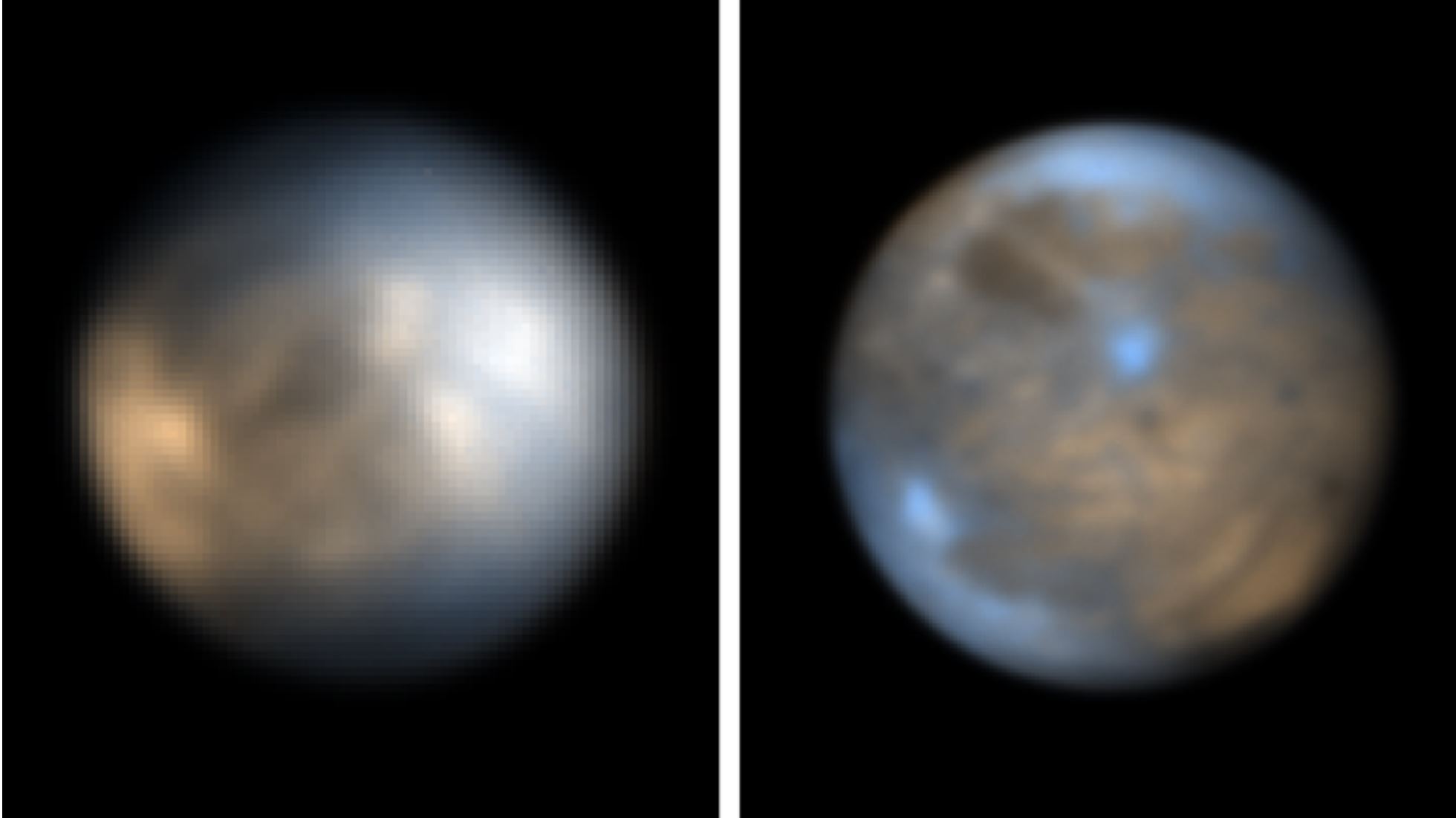 Самые четкие снимки Ганимеда и Европы, сделанные телескопом в Чили
