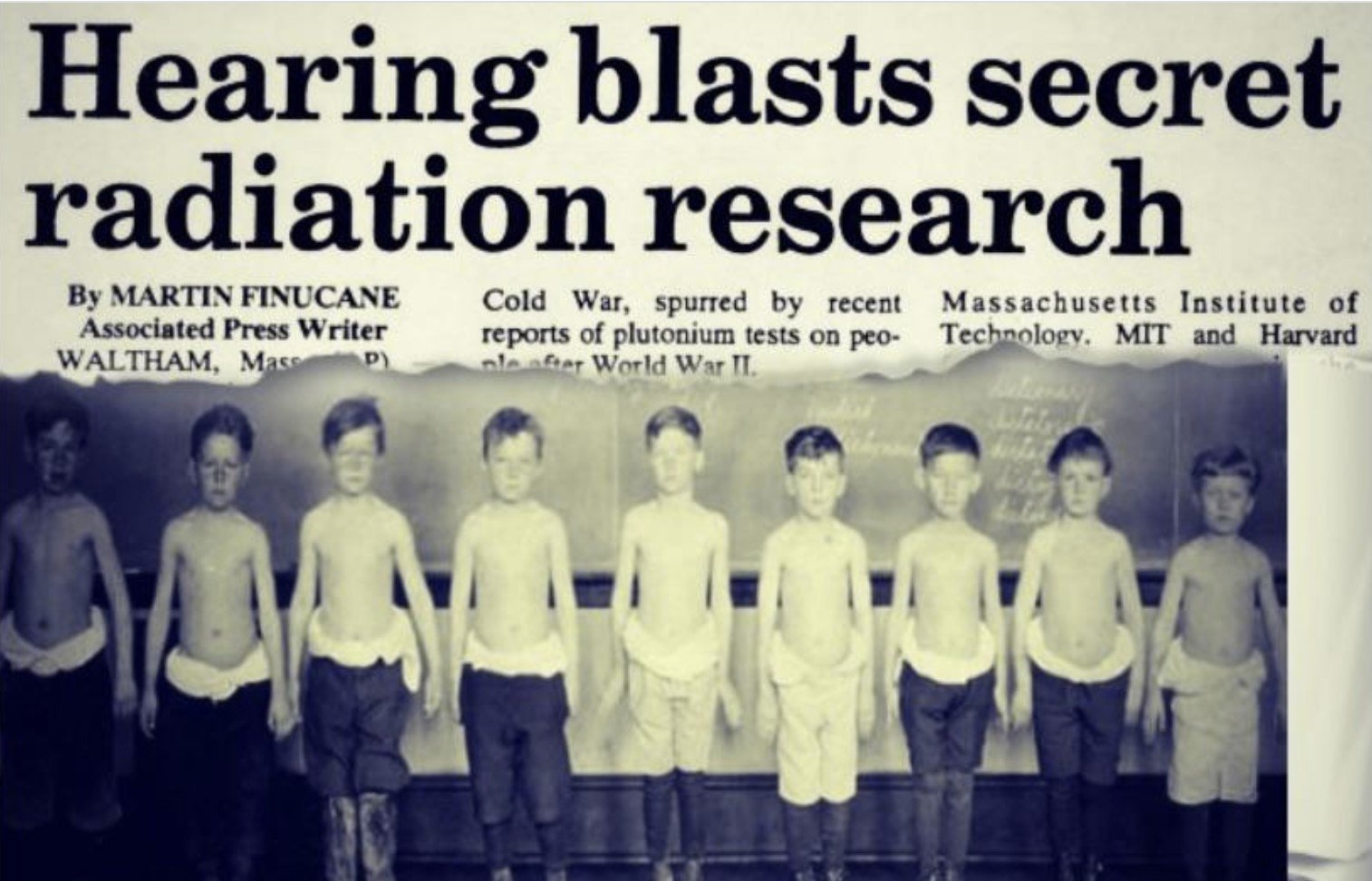Секретное исследование: Почему ЦРУ кормило детей радиоактивными хлопьями?