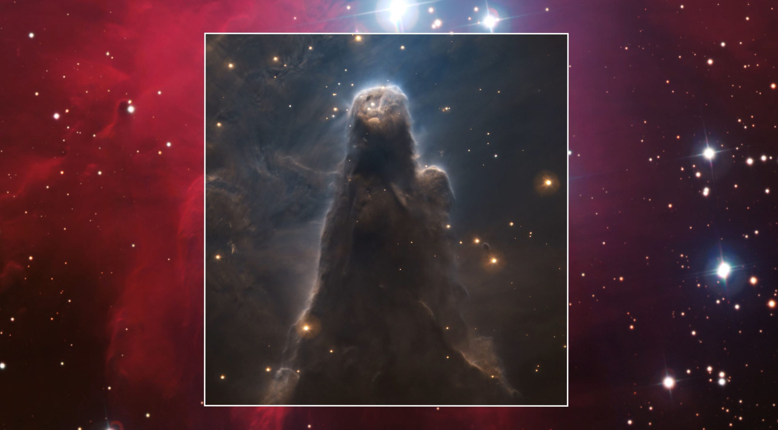 Путешествие на расстояние 2500 световых лет в туманность Конус в этом потрясающем видео от VLT