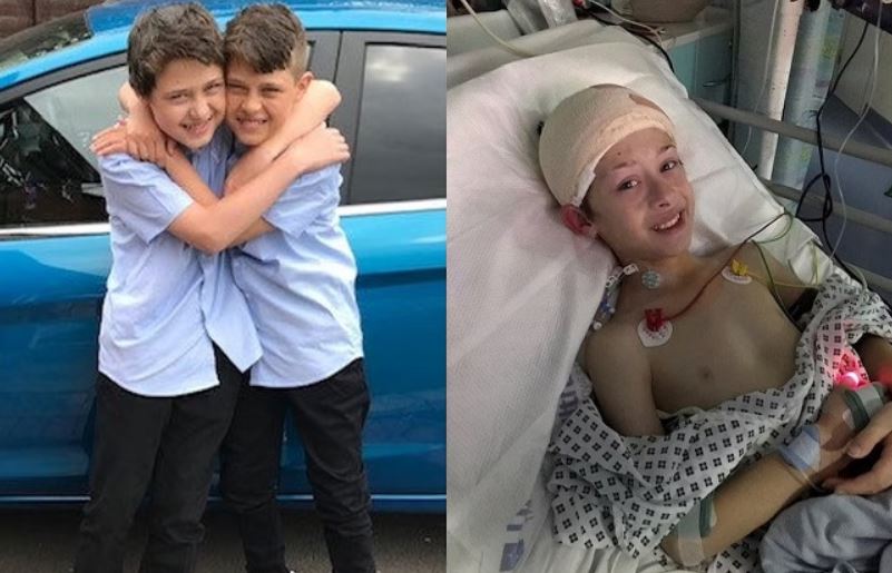 У мальчика диагностировали рак через две недели после того, как его брат-близнец умер от рака