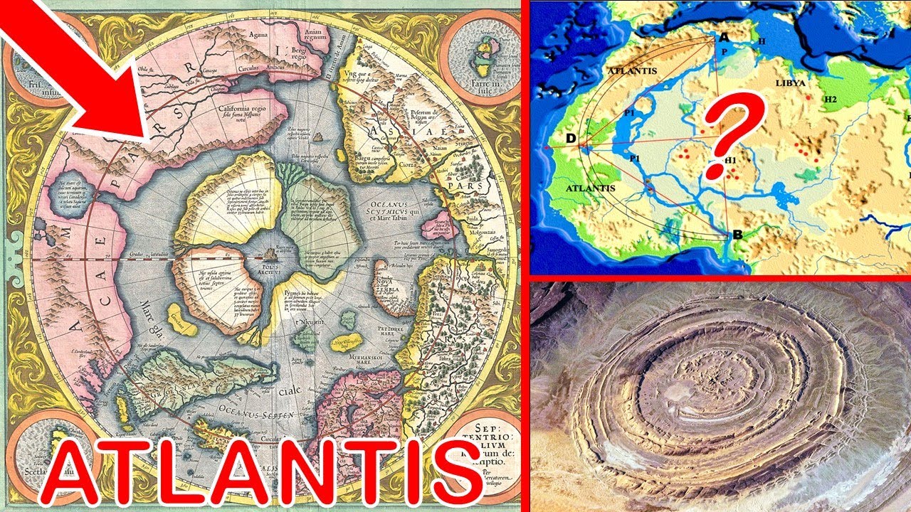 Помещает ли эта утерянная карта Атлантиду в Глаз Сахары?