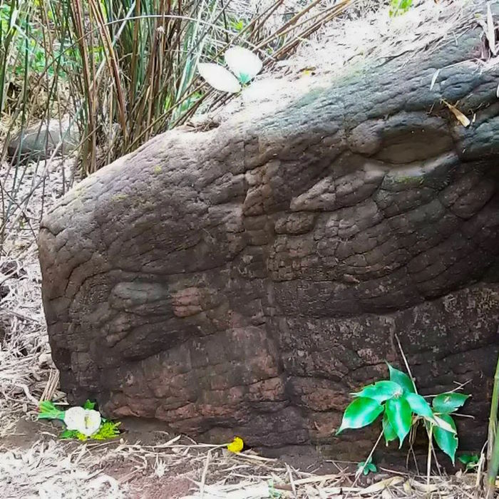 Громадных каменных змеев находят на всей территории Таиланда