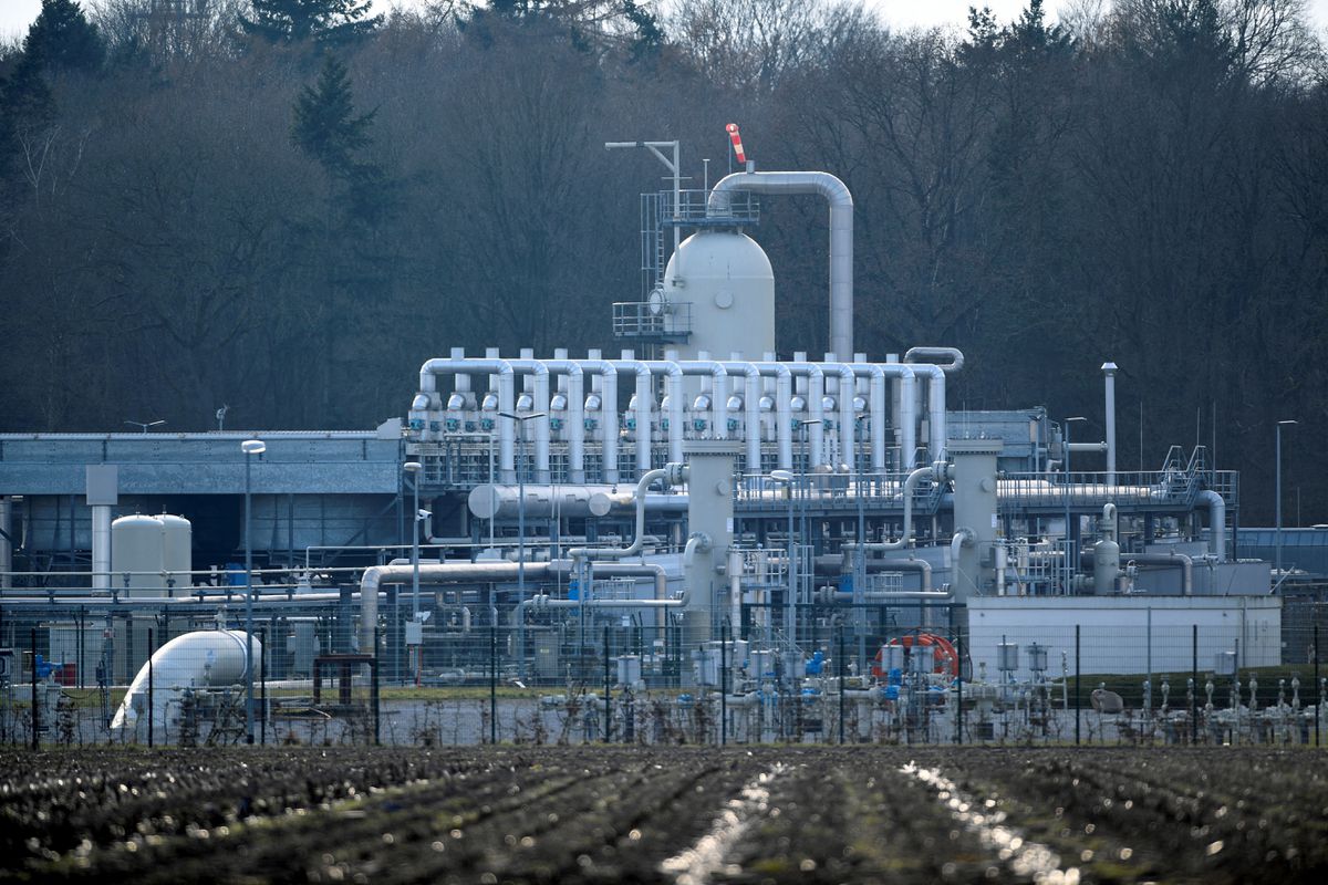 Крупнейшее в Германии газохранилище остановлено из-за утечки