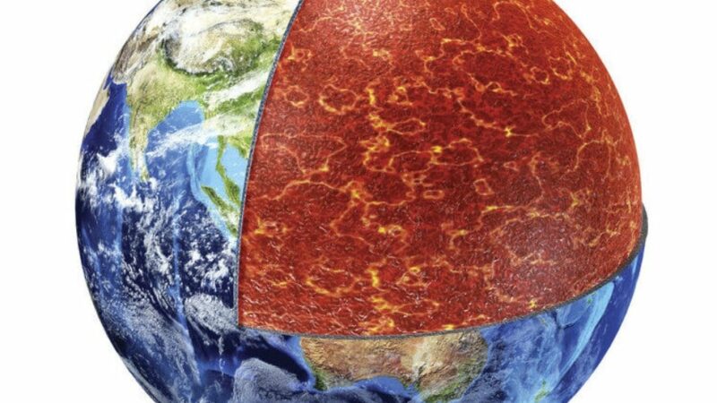 Ученые обнаружили ранее неизвестный слой расплавленной породы, скрытый под тектоническими плитами Земли