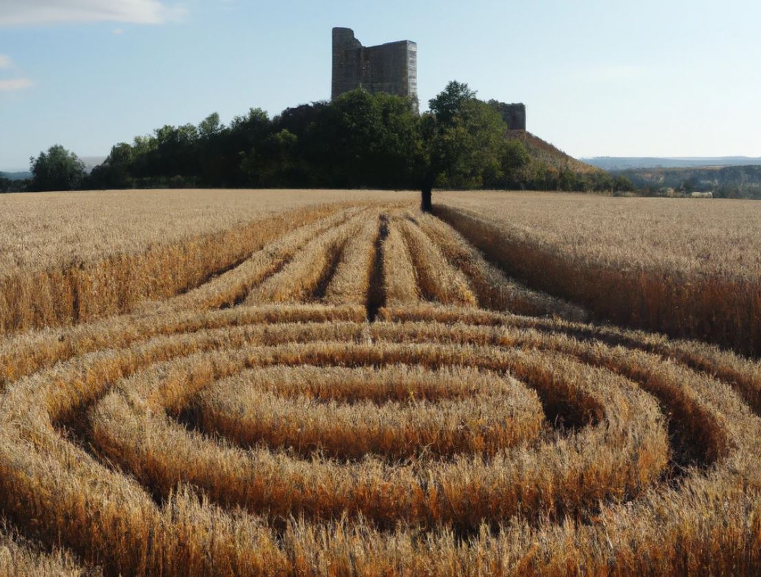 Исторические круги на полях, до того, как люди узнали, что такое «круги на полях»