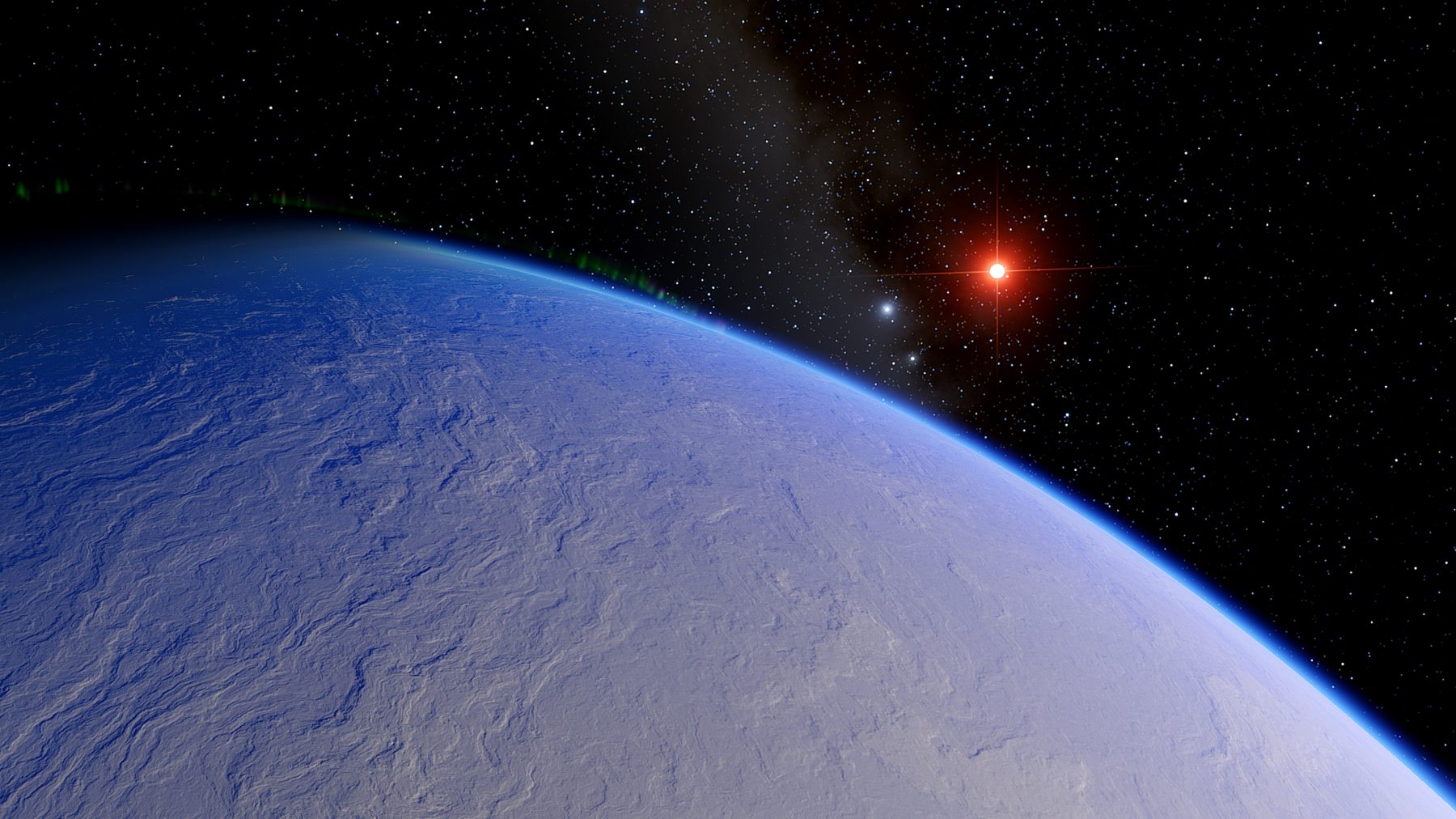Потенциальная планета размером с Землю в поясе Койпера