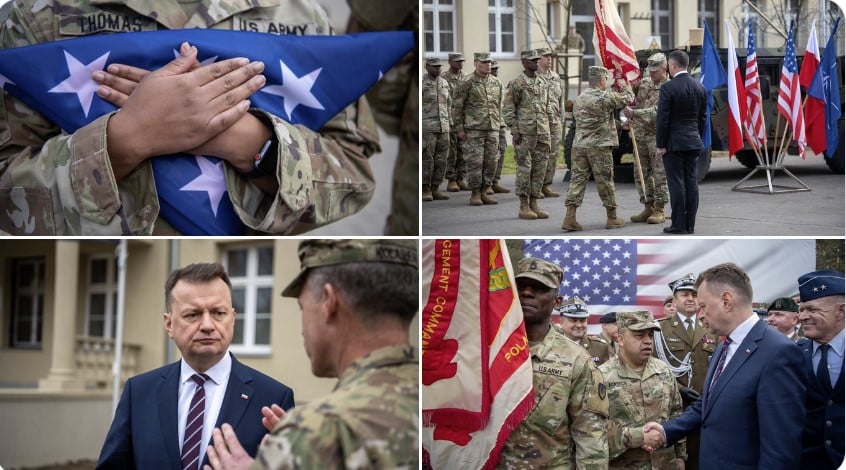 США создают первый постоянный военный гарнизон в Польше