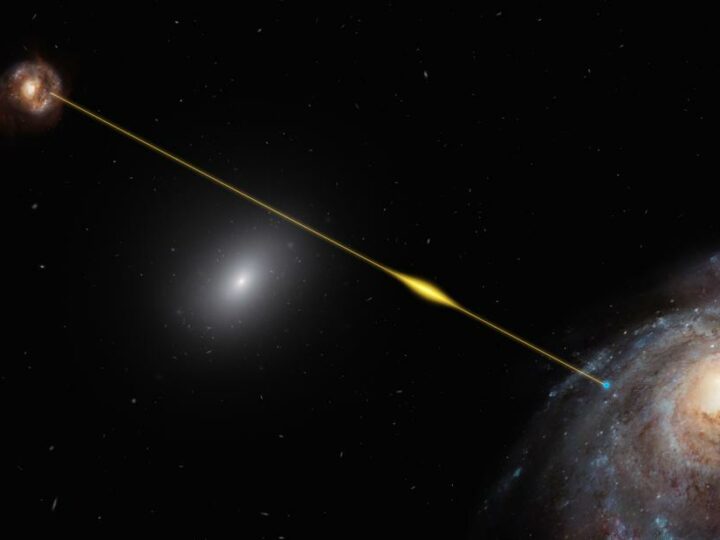Астрономы используют инопланетные сигналы для «зондирования» гало Млечного Пути