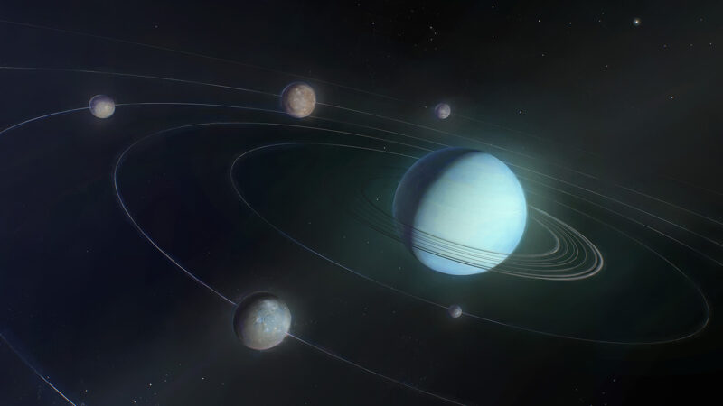 Исследование предполагает, что на двух спутниках Урана могут быть активные океаны