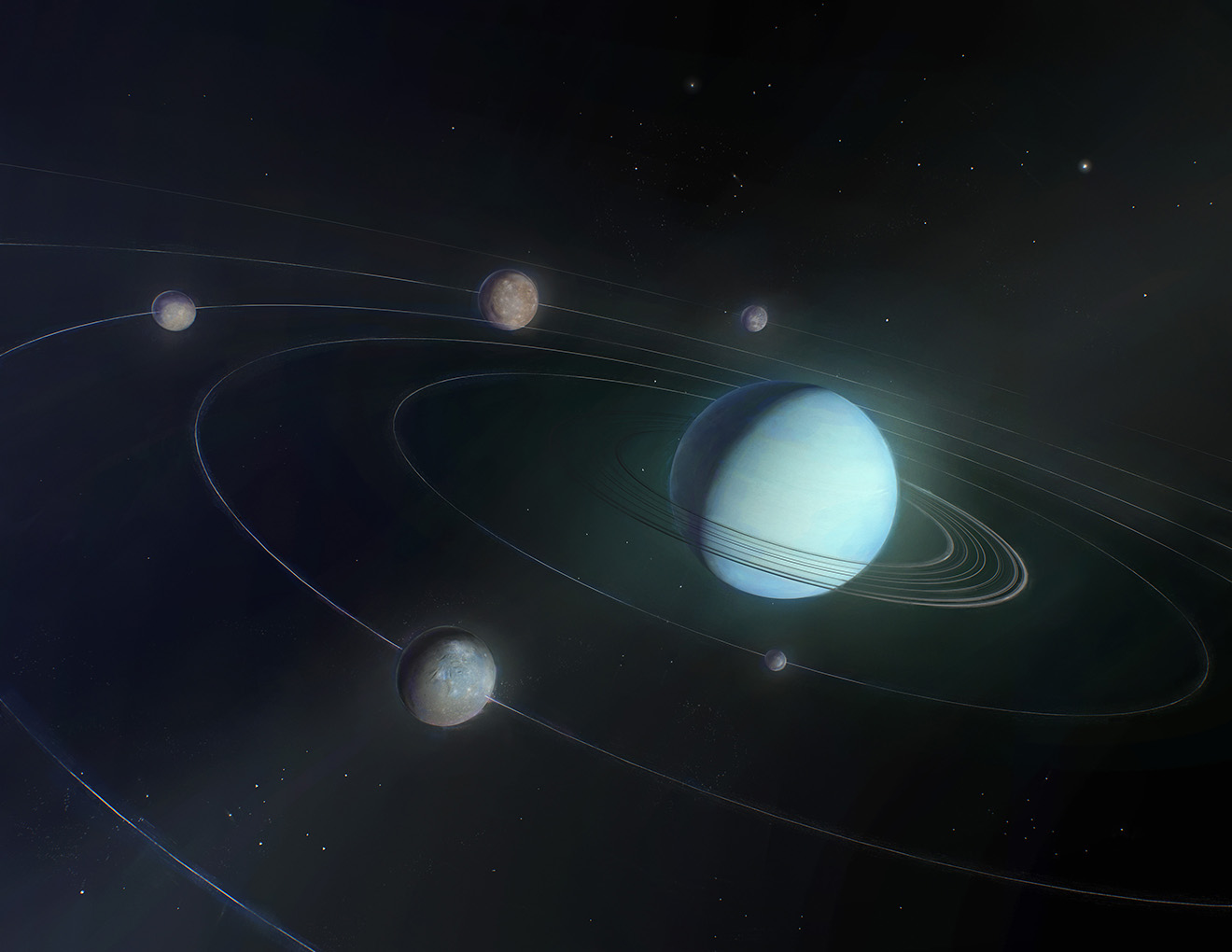 Исследование предполагает, что на двух спутниках Урана могут быть активные океаны