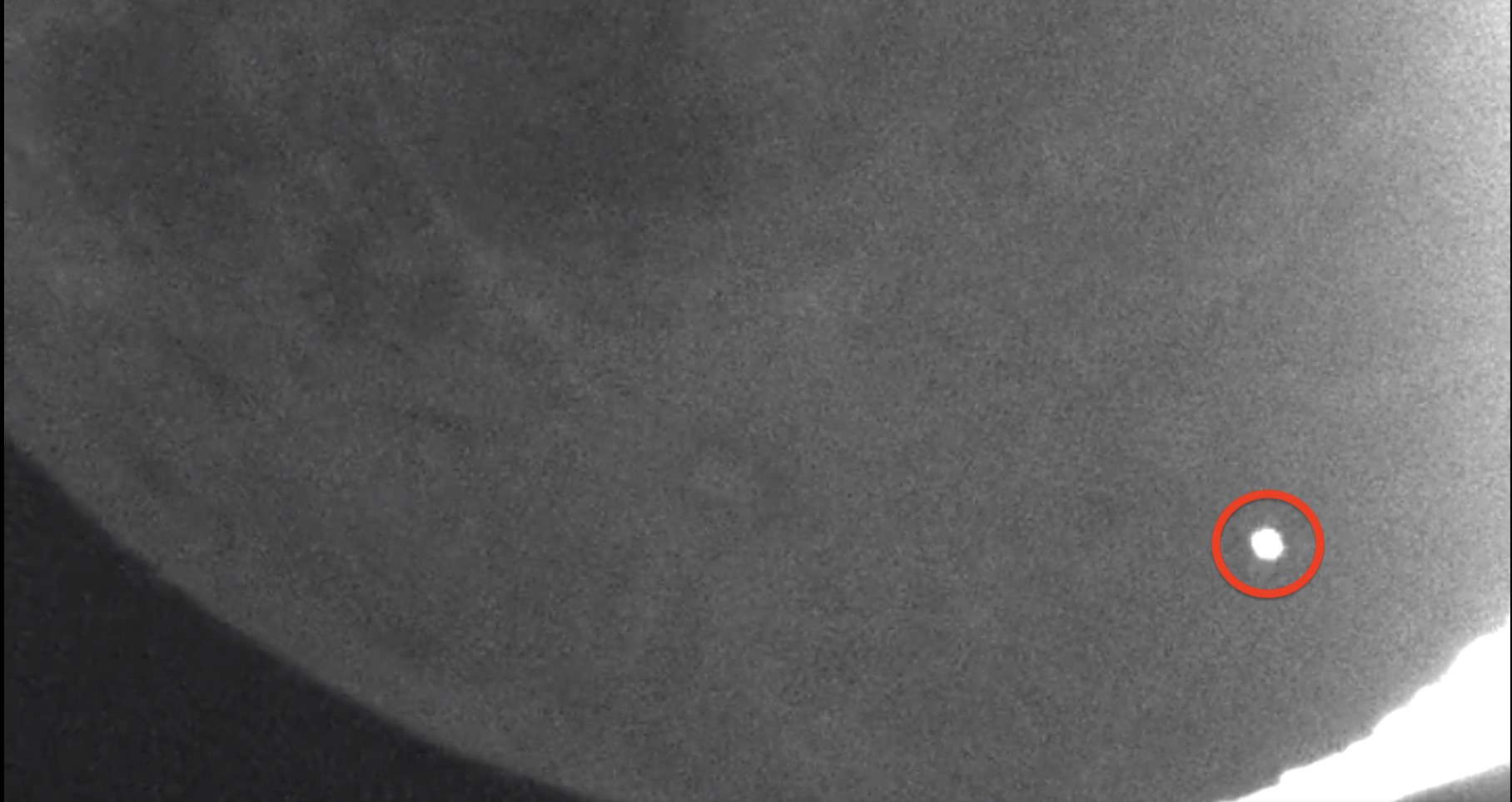 Потрясающее видео показывает падение метеорита на поверхность Луны