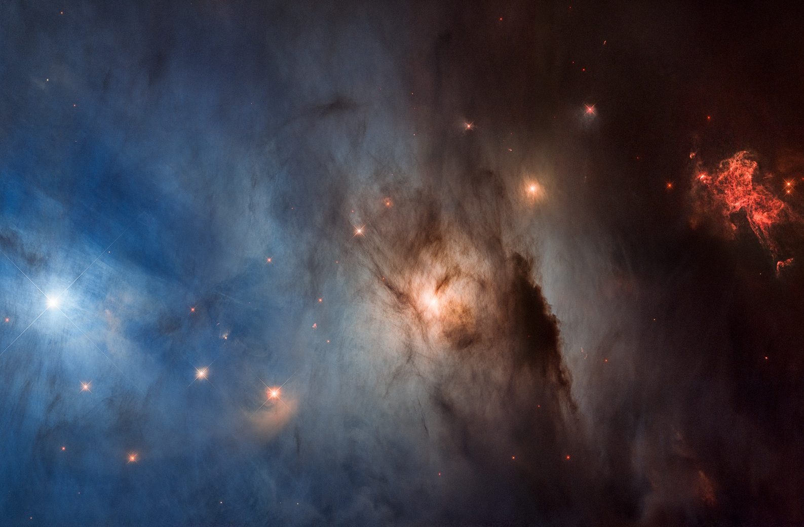Съемка эфирной красоты области звездообразования NGC 1333