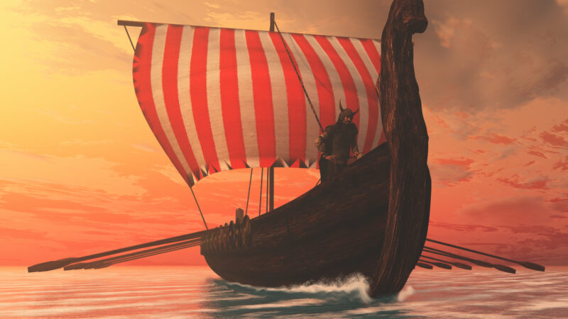 В Норвегии нашли 20-метровый корабль викингов