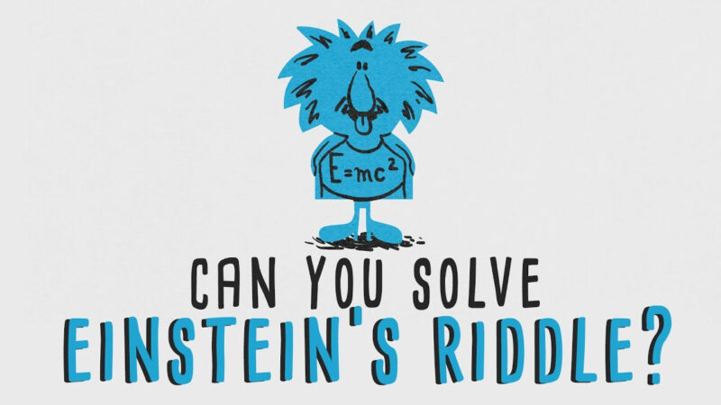 Вы среди элиты 2%, кто может решить загадку Эйнштейна?
