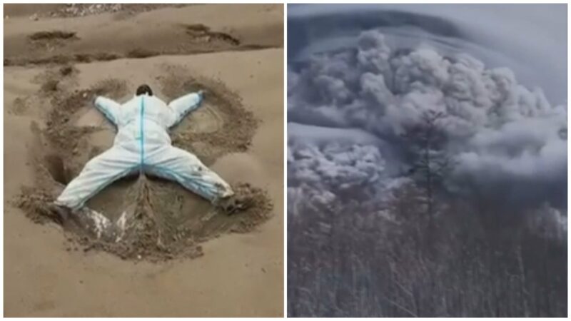 На вулкане Шивелуч в России готовится очередное мощное извержение.