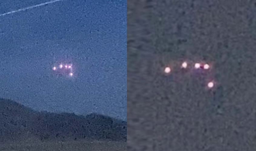 Новое видео показывает треугольный НЛО над военной базой в Калифорнии