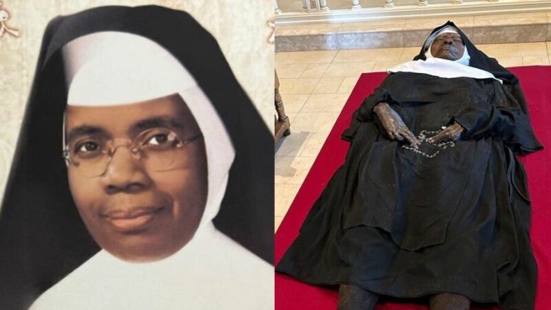 Тело монахини нашли «нетленным» через четыре года после ее похорон