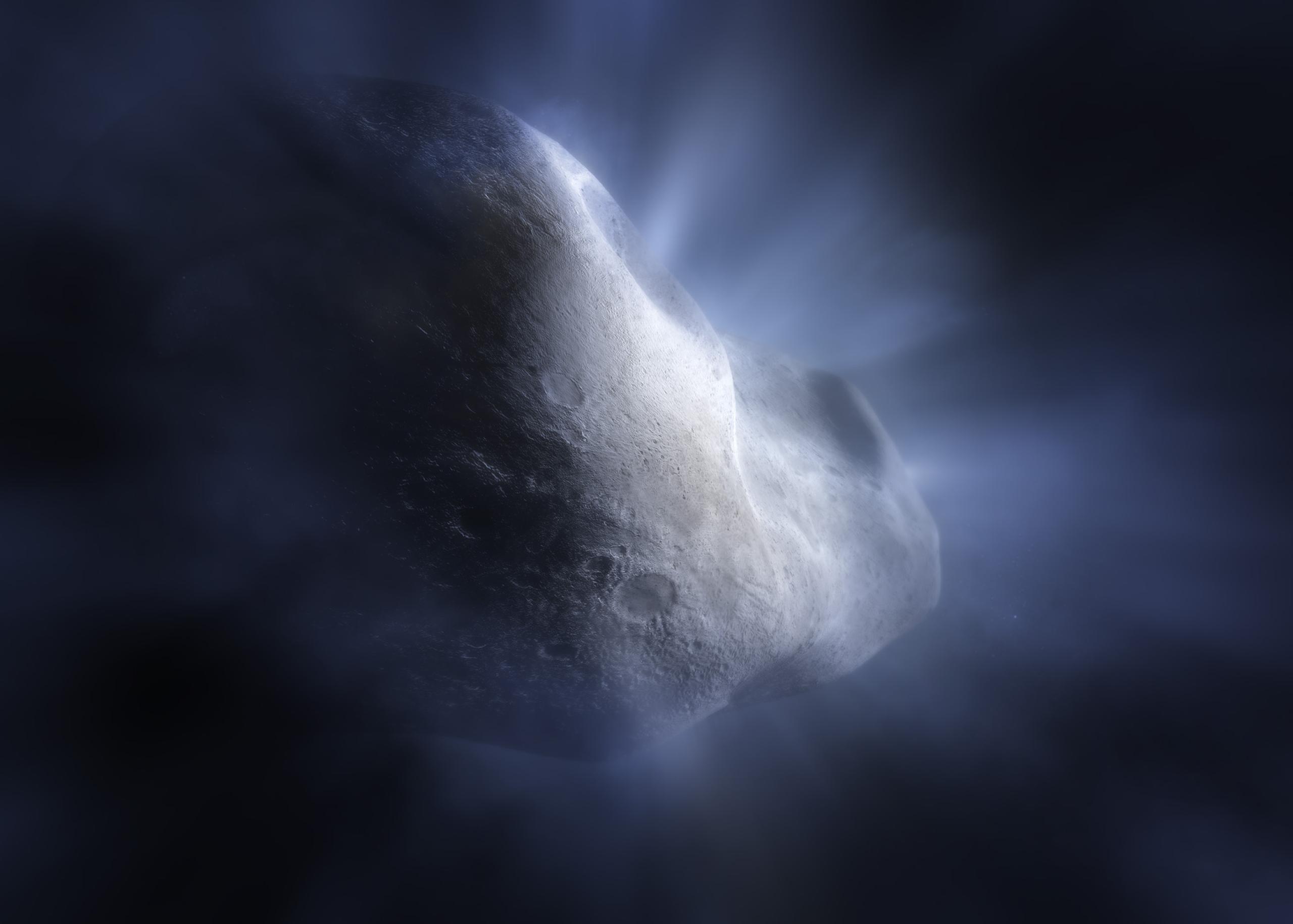 Джеймс Уэбб находит воду и загадочную загадку в редкой комете главного пояса