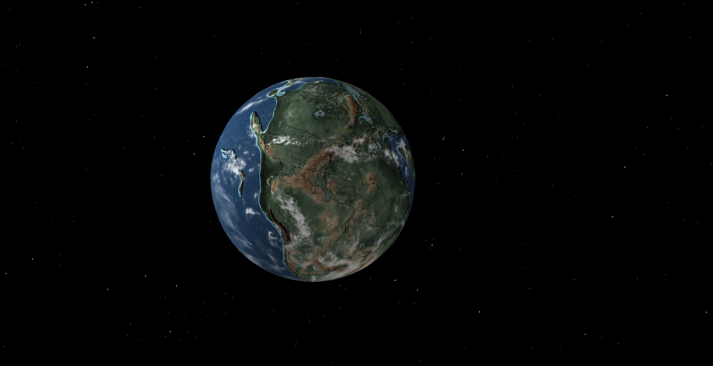 Интерактивная карта рассказывает об эволюции Земли за 750 миллионов лет