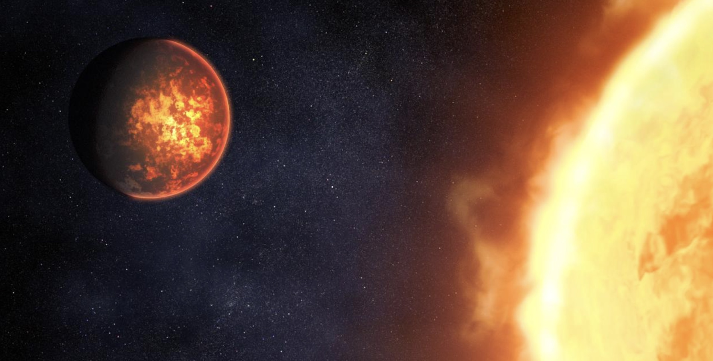 Экзопланета, вовлеченная в огненный танец со своей звездой, может объяснить мощное звездное извержение