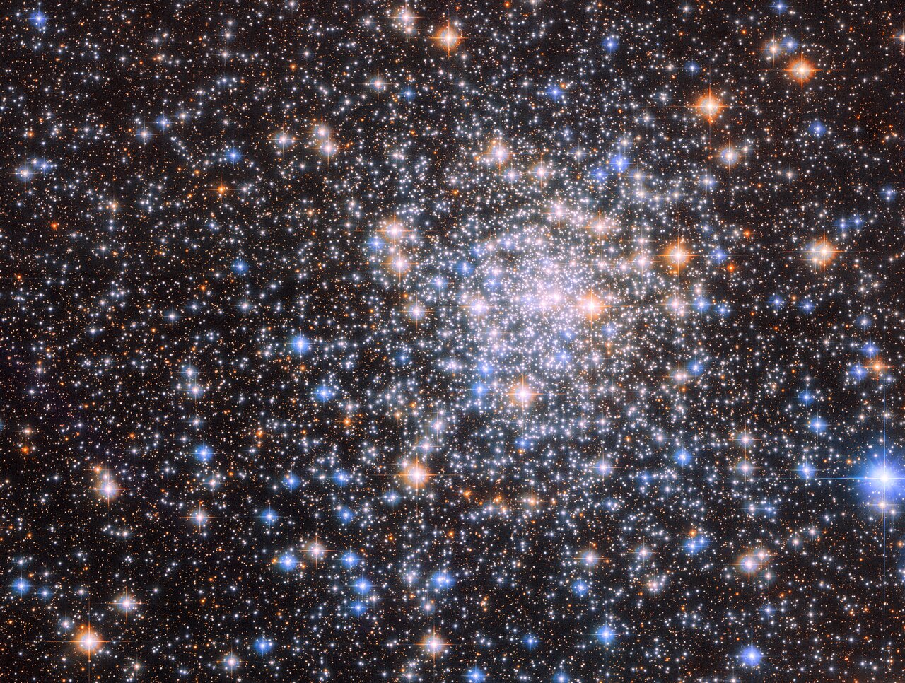 Фотография шарового скопления NGC 6544. Изображение предоставлено: ESA/Hubble & NASA, W. Lewin, FR Ferraro.